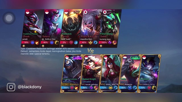 Tips tutorial Johnson mobile legends | MLBB