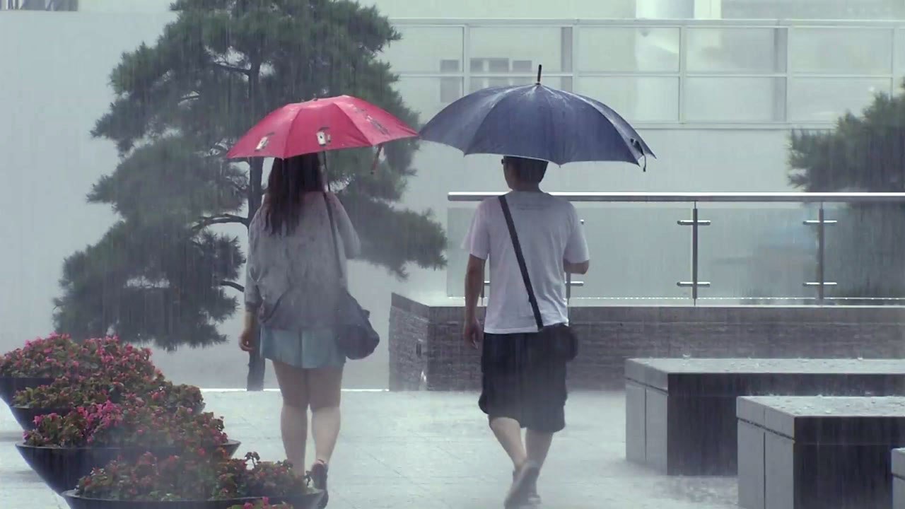 [날씨] 중북부 '호우특보', 300mm↑...남부 무더위 속 소나기 / YTN