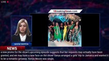 'RHOA' Season 14: Did Sanya coerce Kenya into bringing a plus one for their trip to Jamaica? - 1brea