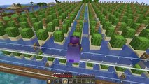 Building an Automatic CACTUS FARM in Minecraft Hardcore