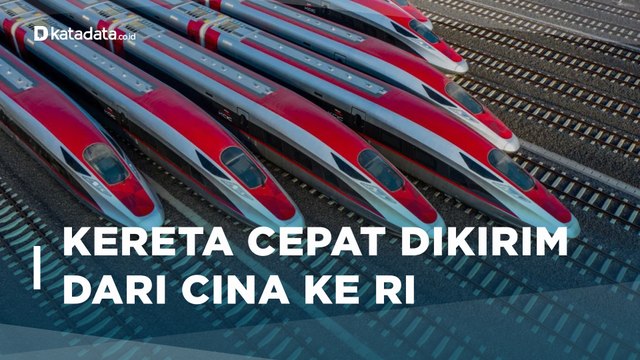 Fakta-Fakta Kereta Cepat Jakarta-Bandung, Mulai Dikirim Dari Cina ke RI | Katadata Indonesia