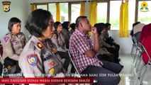 Polwan Polresta Ambon Gelar Bakti Sosial Di Pulau Haruku