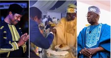 “You Are a Legend”: Moment Tinubu Stood Up to Greet Sunny Ade at Event Stirs Reactions