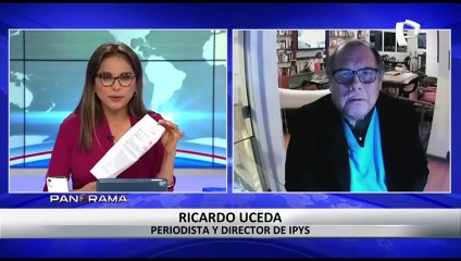 Ricardo Uceda: "Castillo no puede exigir rectificación, en tal caso debe dirigirse a Pacheco"