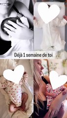 Héloïse Martin et sa fille Rose sur Instagram.