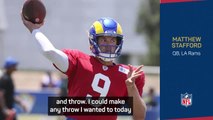 Rams QB Stafford has no concerns over elbow problem