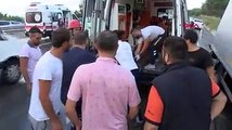 İstanbul-Eyüpsultan'da yağışın ardından zincirleme kaza; 5 yaralı