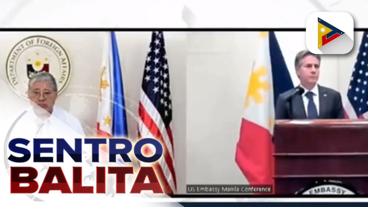 Pagpapanatili ng ‘momentum’ sa relasyon ng PHL at US, natalakay nina DFA Sec. Manalo at ni US Secretary of State Blinken; Pagtugon sa security threats, napag-usapan din