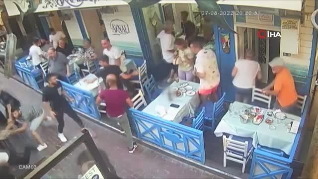 Son dakika haberi | Çanakkale'de barlar sokağında meydan muharebesi gibi kavga: 1 polis yaralı