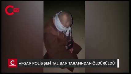 'Ilımlı' gözükmeye çalışan Taliban, polis şefini infaz etti