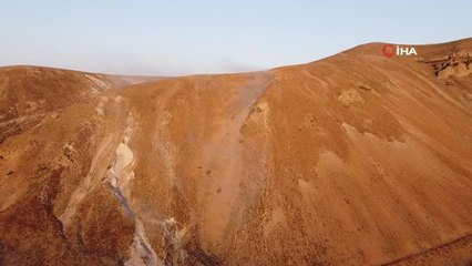 Nemrut Kraterinde muhteşem tozlu yolculuk, böyle görüntülendi
