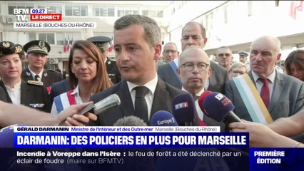 Download Video: Renforts policiers à Marseille: pour Gérald Darmanin, 