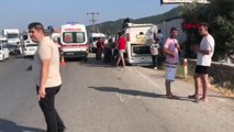 İzmir gündem haberi | İZMİR'DE TRAFİK KAZASINDA 5 KİŞİ YARALANDI