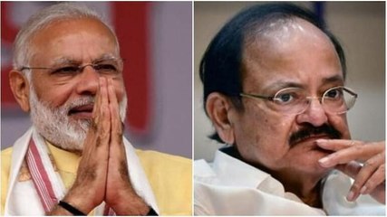 PM Modi hails outgoing V-P Naidu for ensuring language diversity in House