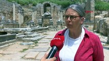 ANTİK ÇEŞMEDEN 1800 YIL SONRA SU AKTI