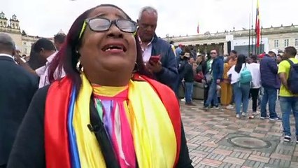 Colombia celebra la "nueva era" del cambio que trae Gustavo Petro