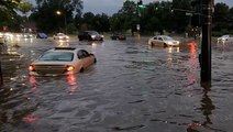 Flash flooding strands drivers across Denver