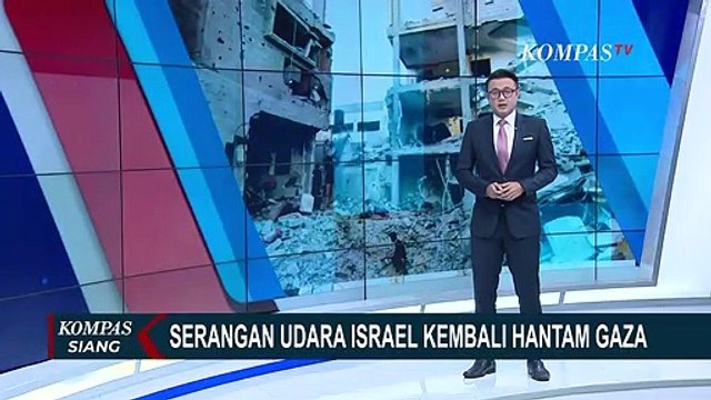 Pertempuran Masih Berlangsung,Serangan Udara Israel Kembali Hantam Gaza