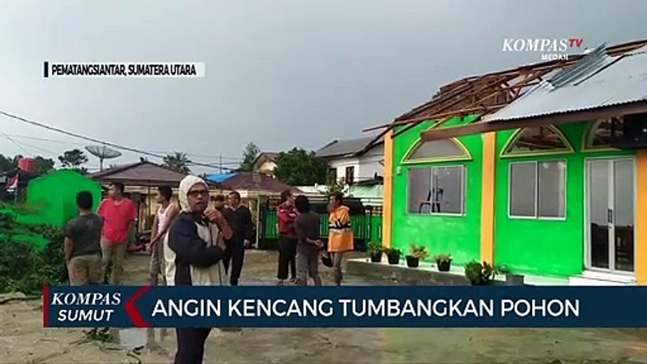 Cuaca Buruk Landa Kota Pematangsiantar