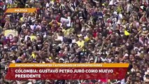 Colombia: Gustavo Petro juró como nuevo presidente