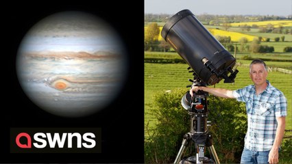Backyard sky watcher captures impressive footage of Jupiter