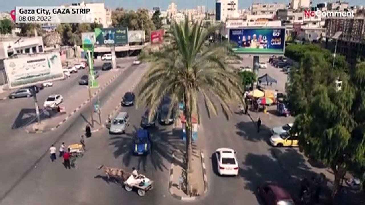 Sunrise in Gaza as truce between Israel and Islamic Jihad holds