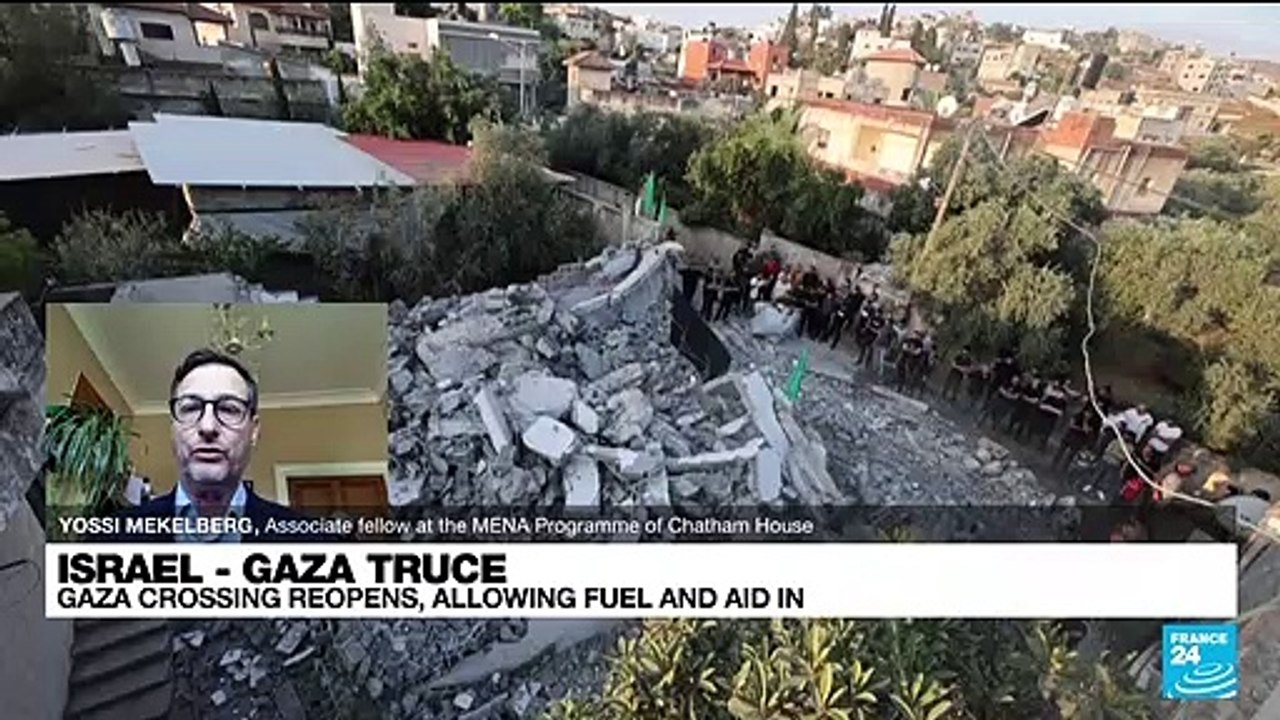 Israel-Gaza truce: "The reason for this destruction in Gaza is because there is no political horizon"