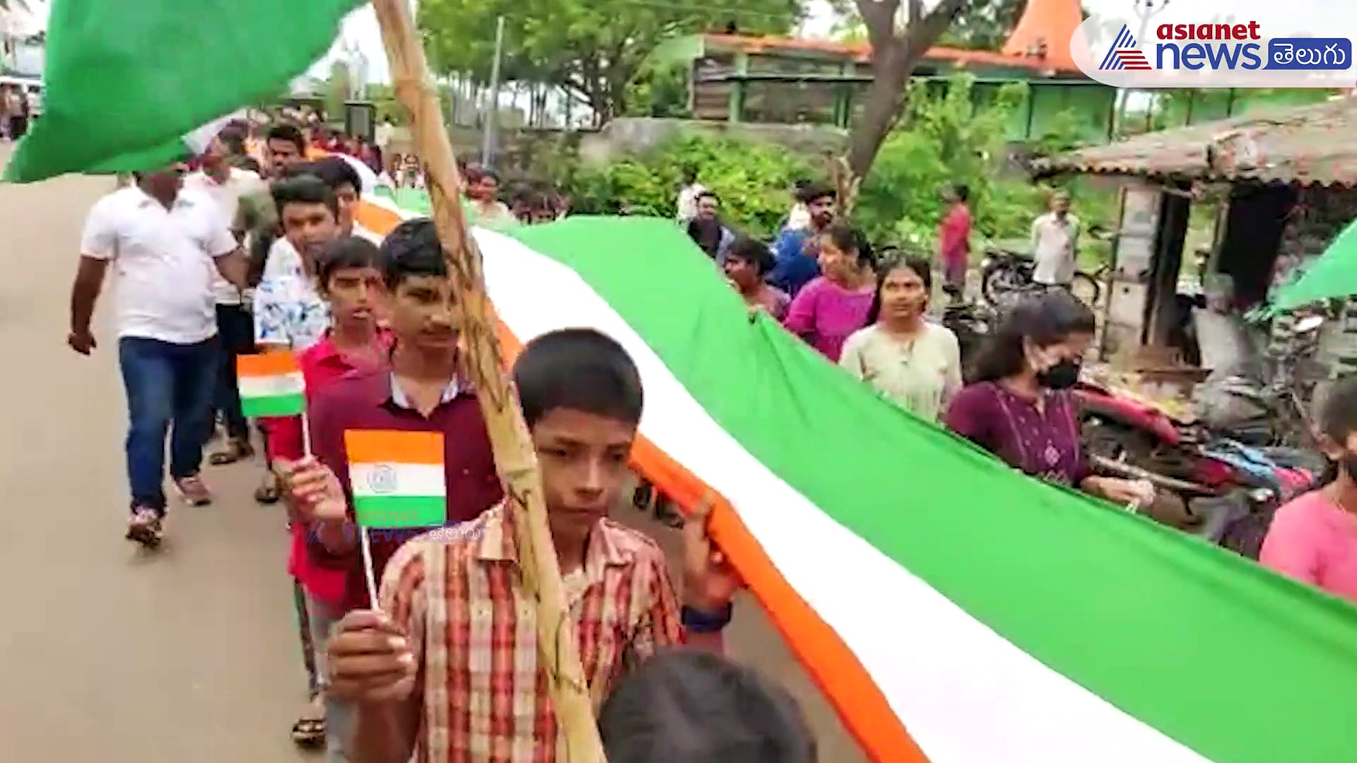 అజాదీ కా అమృత్ మహోత్సవాలు... కృష్ణా జిల్లాలో భారీ తిరంగ ర్యాలీ