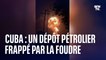 Cuba: les images de l'impressionnante explosion d'un dépôt pétrolier frappé par la foudre