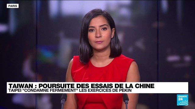 La Chine continue ses exercices militaires autour de Taïwan