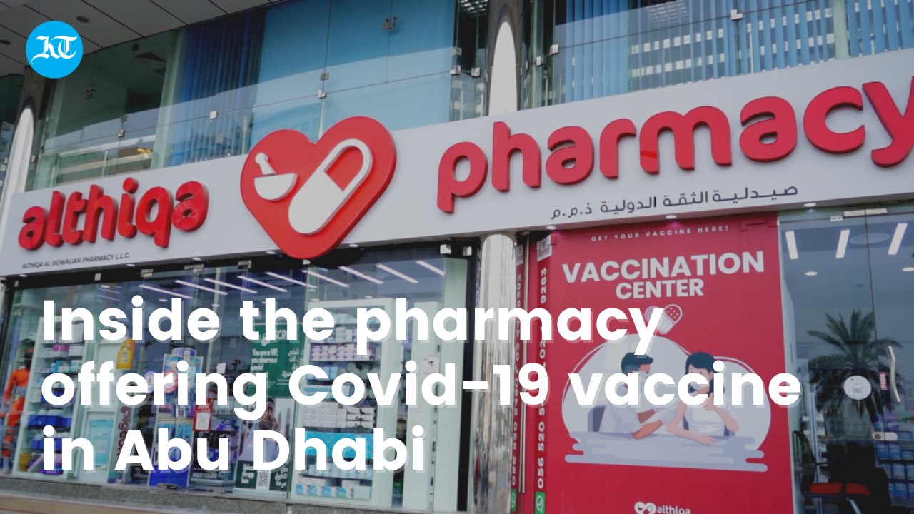 Inside the pharmacy offering Covid-19 vaccine in Abu Dhabi