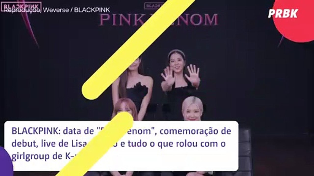 BLACKPINK: data de "Pink Venom", live de Lisa e Jisoo e mais novidades do grupo