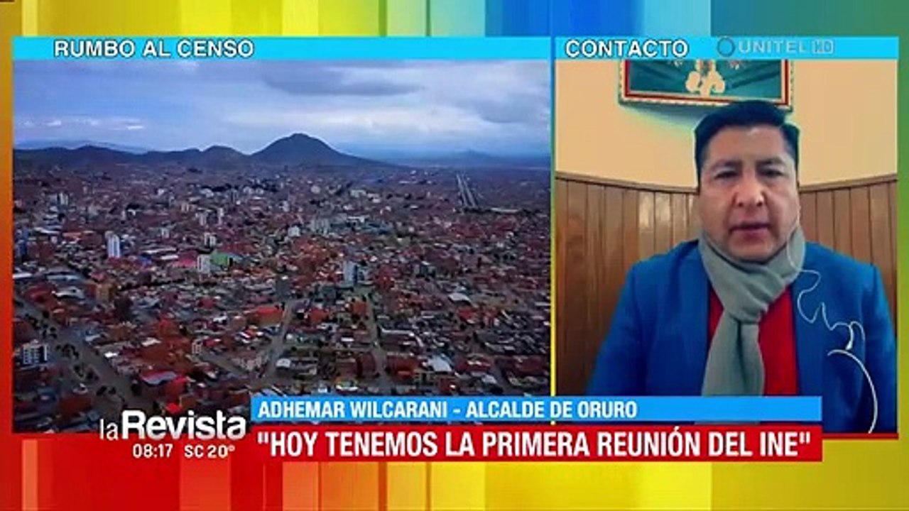Socialización del Censo: Oruro pedirá una explicación técnica al INE por la postergación