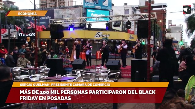 Más de 100 mil personas participaron del Black Friday en Posadas