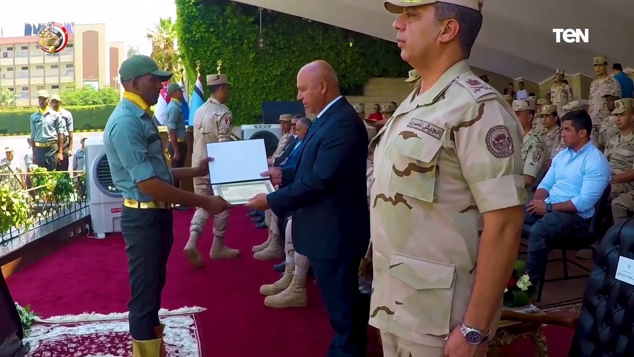 القوات المسلحة تحتفل بتخريج الدفعة رقم "1" فنيين المرشحين للعمل بالهيئة القومية لسكك حديد مصر