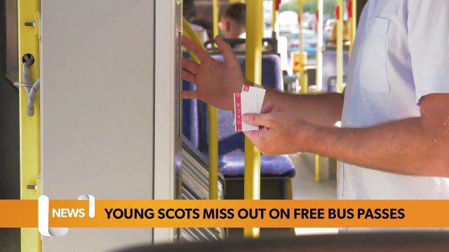 Glasgow headlines 8 August: More than half young Scots miss out on free bus pass scheme