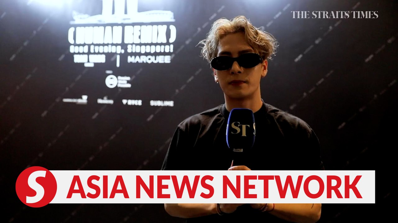 The Straits Times | K-pop star Jackson Wang in Singapore