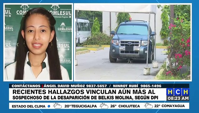 Hallazgos estarían embarrando al detenido por desaparecimiento de Belkis Molina