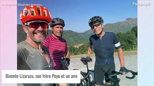 Bixente Lizarazu en vacances avec son séduisant frère Peyo, un duo très sportif !