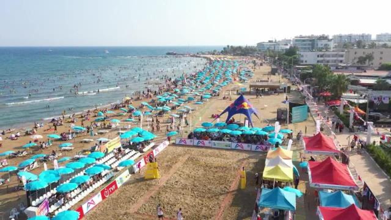 Mersin haber: Kızkalesi'nde Düzenlenen "Pro Beach Tour Plaj Voleybolu Mersin Etabı" Sona Erdi