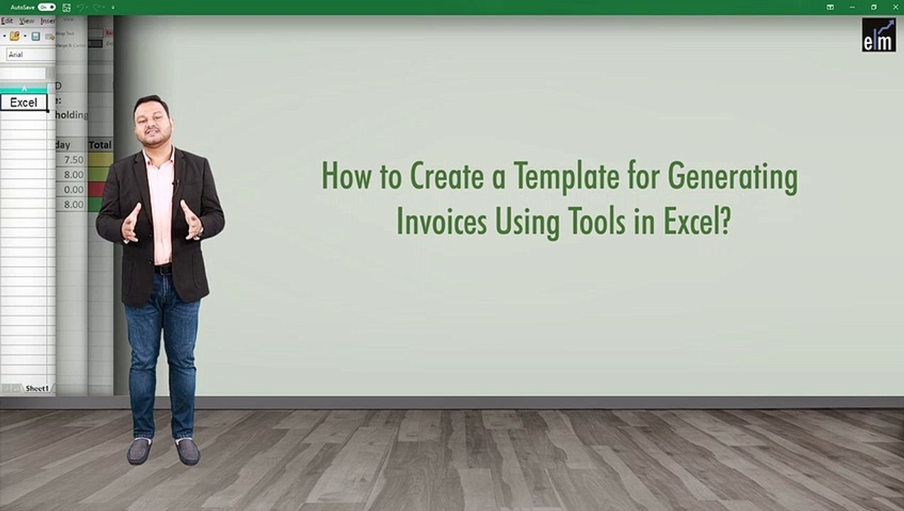 Creating Templates to generate Invoices