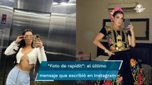 La última fotografía en Instagram de Aranza Peña, actriz fallecida en accidente de auto