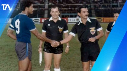 Elías Jácome, el primer árbitro ecuatoriano en dirigir una Copa del Mundo