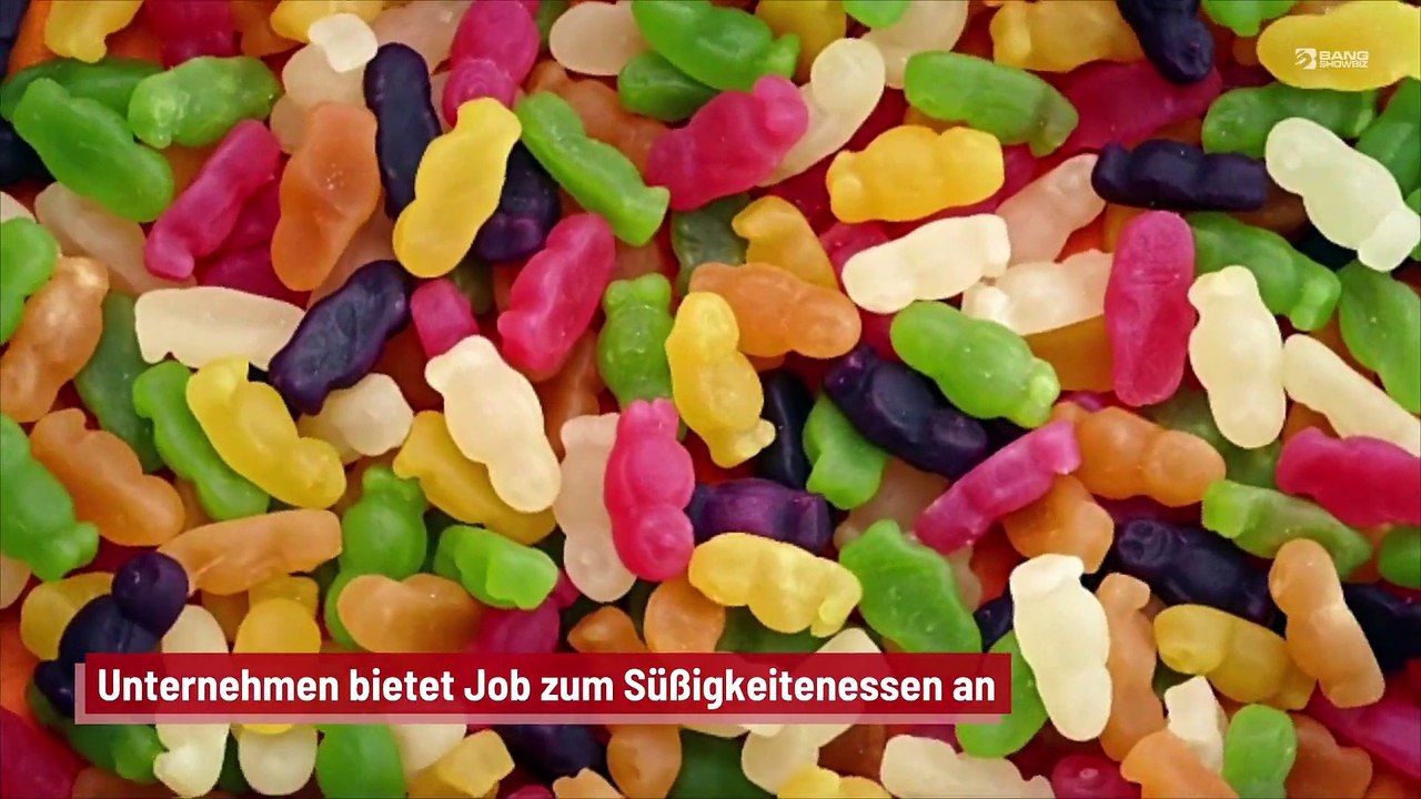 Unternehmen bietet Job zum Süßigkeitenessen an