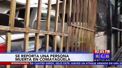 Le dan persecución y lo matan en parqueo de Comayagüela
