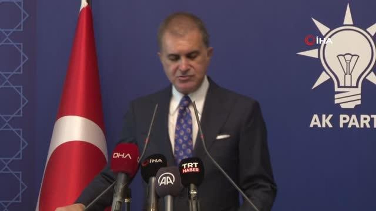 AK Parti Sözcüsü Çelik: "Birileri Yassıada zihniyetini diriltme çabasında"