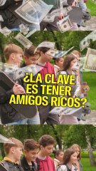 Tener amigos ricos mejora la posibilidades de salir de la pobreza