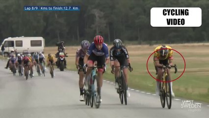 Marianne Vos Disqualified For "Puppy Paws"