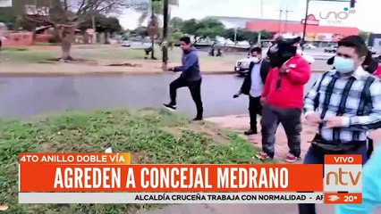 Agreden al Concejal Medrano