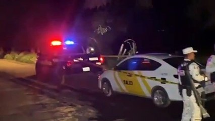 Un sujeto fue detenido tras una intensa persecución luego de que robara un taxi en Tonalá